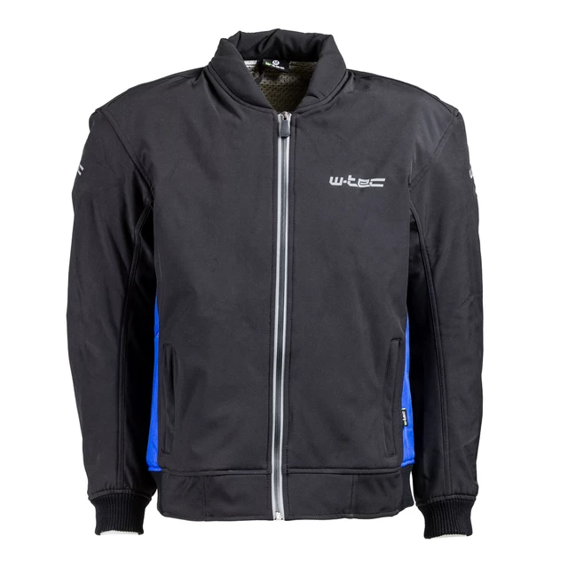 Pánska softshell moto bunda W-TEC Langon - XXL - čierno-modrá