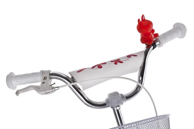 Detský bicykel DHS Miss Sixteen 1602 16" - biela