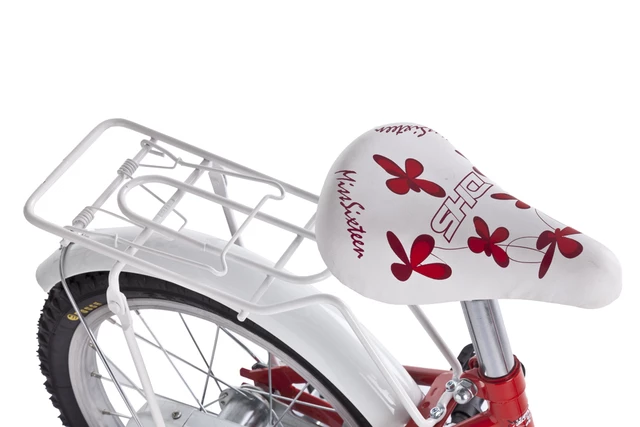 Detský bicykel DHS Miss Sixteen 1602 16" - biela