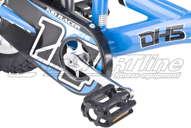 Detský bicykel DHS Kid Racer 1401 14" - modrá