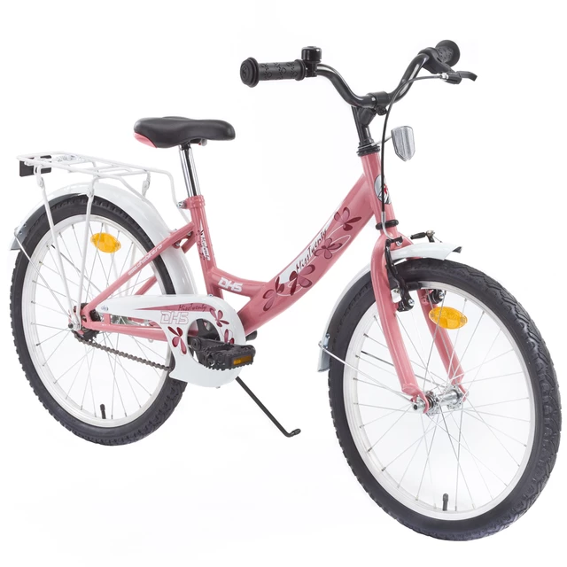Detský bicykel DHS Miss Twenty 2002 20" - modrá - ružová