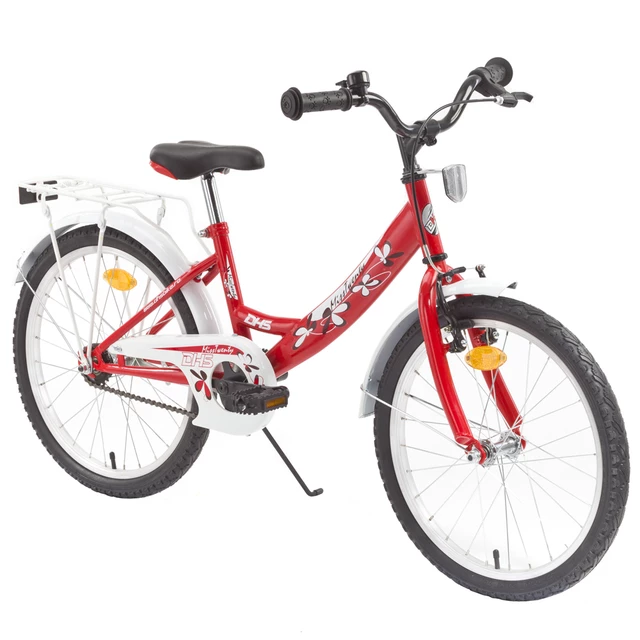 Detský bicykel DHS Miss Twenty 2002 20" - modrá - červená
