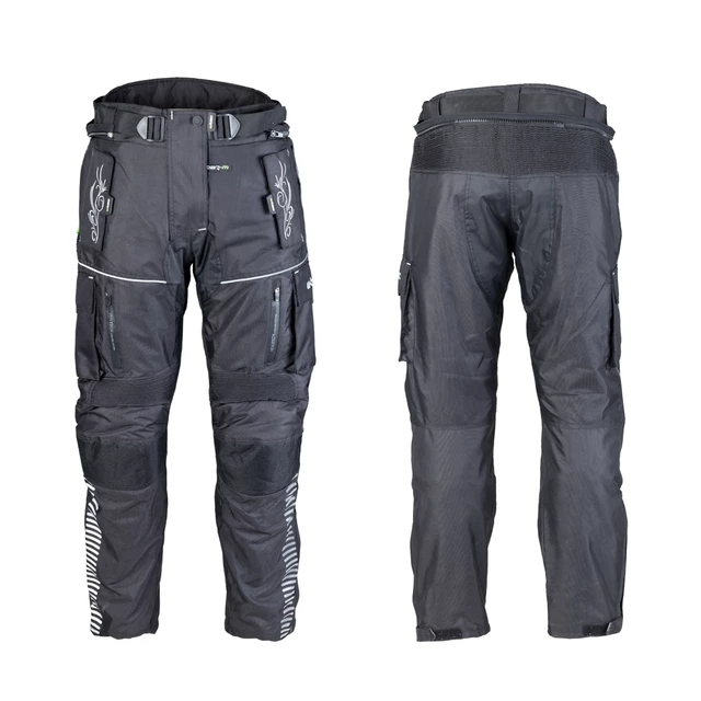 Dámske moto nohavice W-TEC Mikusa NF-2680 - 2. akosť - čierna - čierna