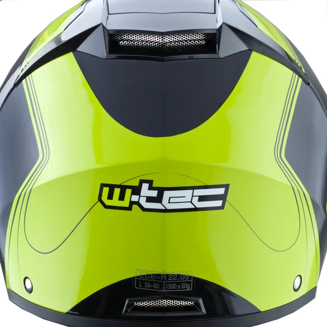 Výklopná moto prilba W-TEC Vexamo - 2.akosť - čierno-šedá