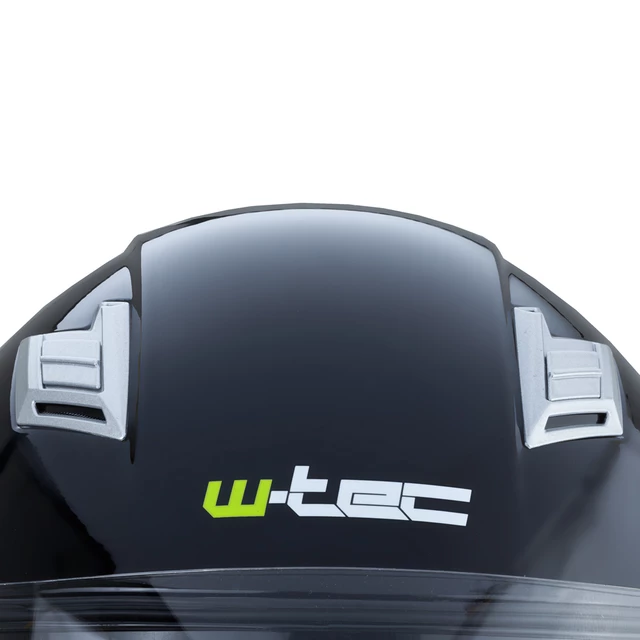 Výklopná moto prilba W-TEC Vexamo - 2.akosť - čierno-šedá