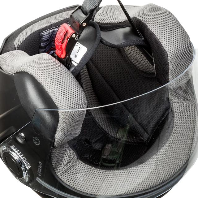 Moto prilba W-TEC Nankko - Matt Black
