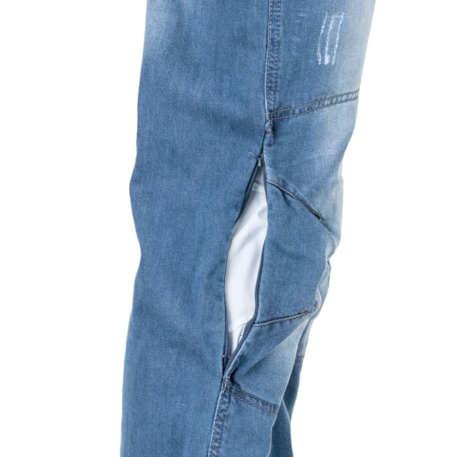Pánske moto jeansy W-TEC Shiquet - modrá