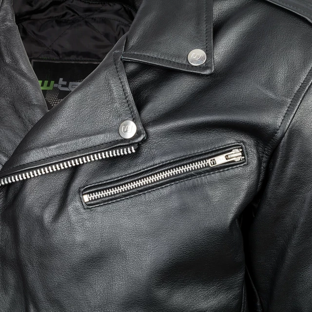 Kožená moto bunda W-TEC Perfectis - L