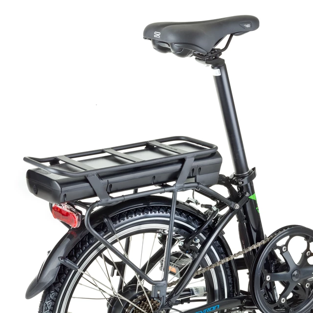 Skladací elektrobicykel Devron 20122 20" - model 2017 - čierna