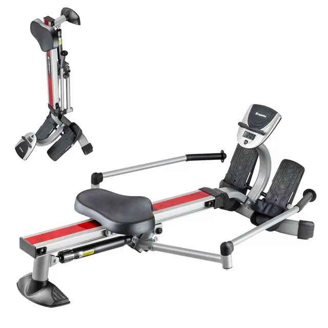 Veslovací trenažér inSPORTline Power Master X - strieborná