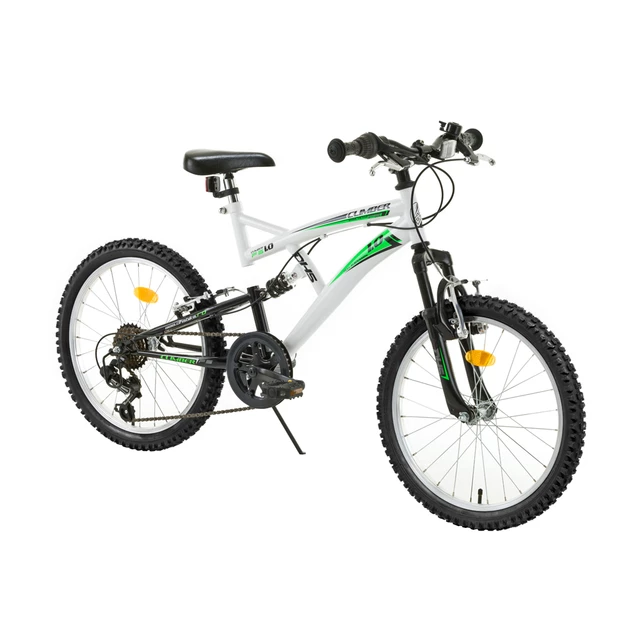 Detský bicykel DHS 2042 20" - model 2013 - bielo-čierna