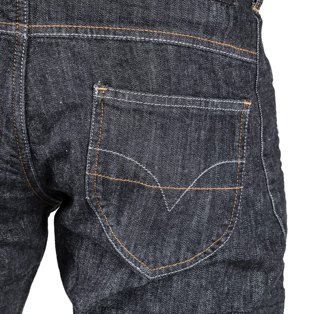 Pánske moto jeansy W-TEC A-1013 - čierna