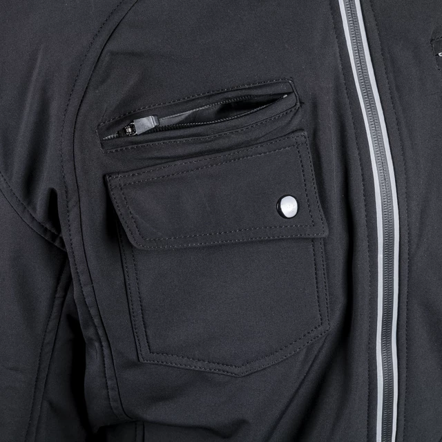Pánska softshell moto bunda W-TEC Clappy NF-2754 - čierna