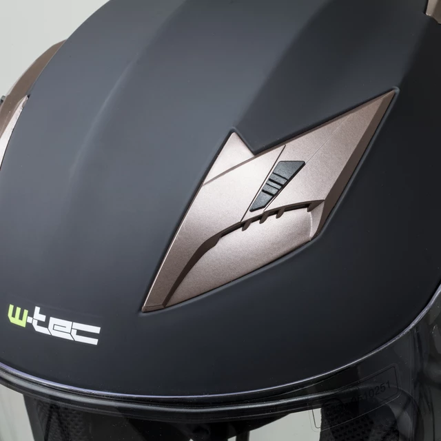 Moto prilba W-TEC YM-627 - Pure Matt Black