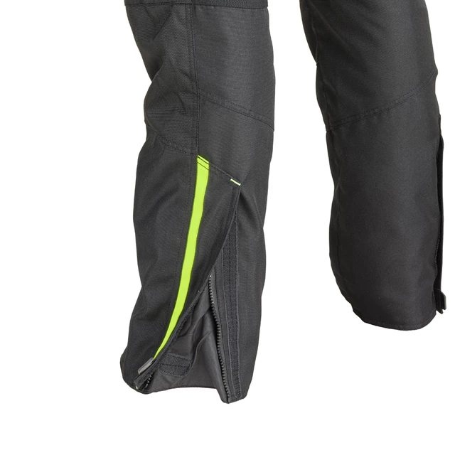 Dámske moto nohavice W-TEC Spirital Lady - čierna-fluo žltá