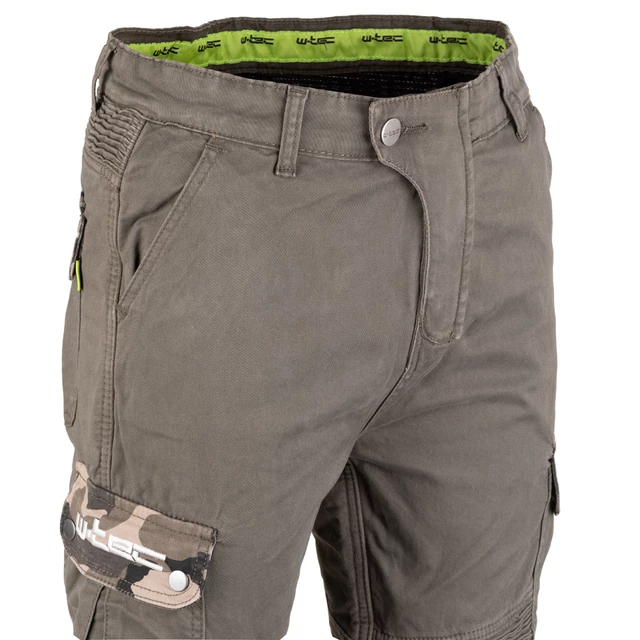 Pánske moto nohavice W-TEC Shoota - tmavo šedá