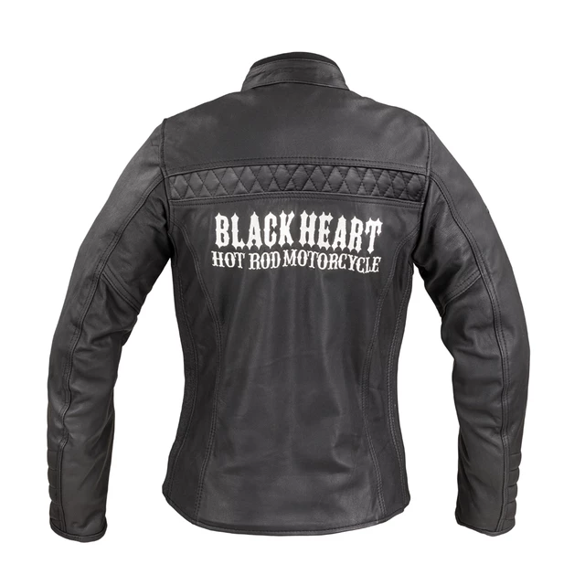 Dámska kožená moto bunda W-TEC Black Heart Raptura - 2. akosť - čierna