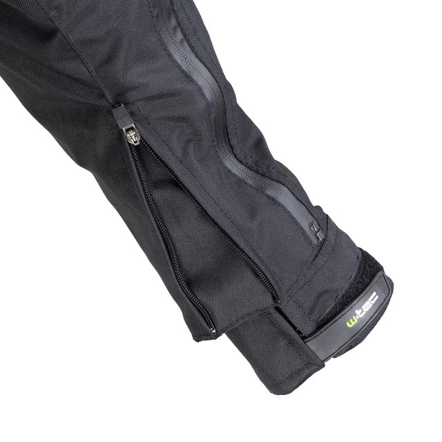 Pánska moto bunda W-TEC Progair - čierna-fluo