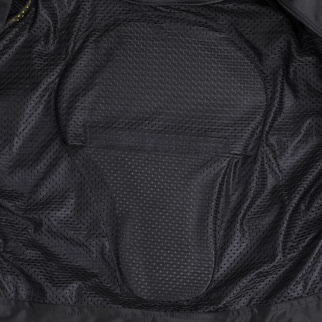 Pánska moto bunda W-TEC Progair - čierna-fluo