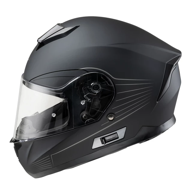 Moto prilba W-TEC Yorkroad Solid - White Grey Glossy