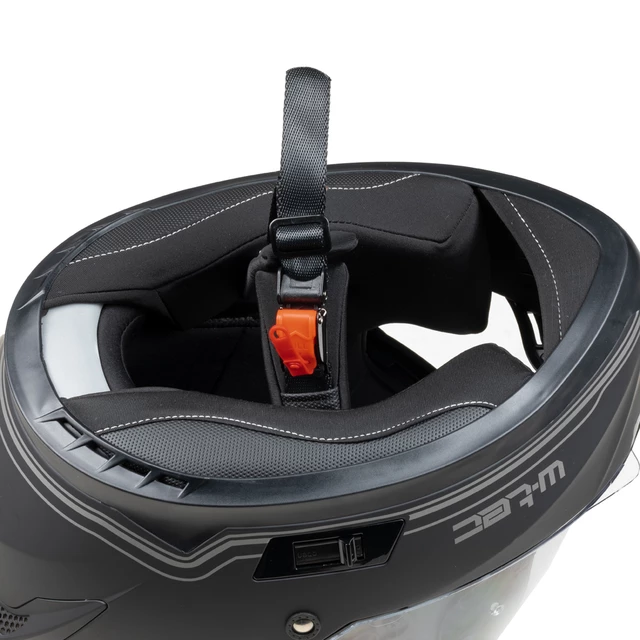 Moto prilba W-TEC Yorkroad Stealth - Black Stealth Matt