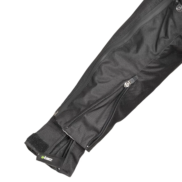 Dámska moto bunda W-TEC Progair Lady - 2. akosť - čierno-ružová