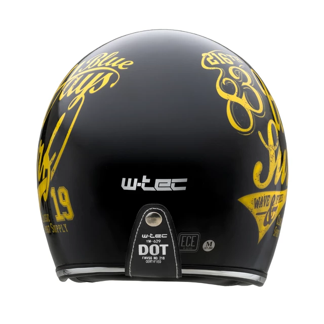 Moto prilba W-TEC Café Racer - 2.akosť - Vintage Stock