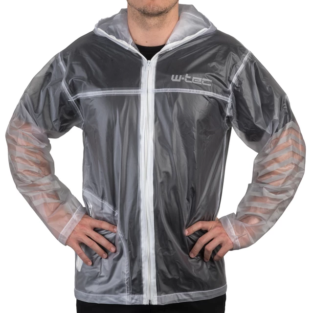 Moto pláštenka W-TEC Lighty - transparentná