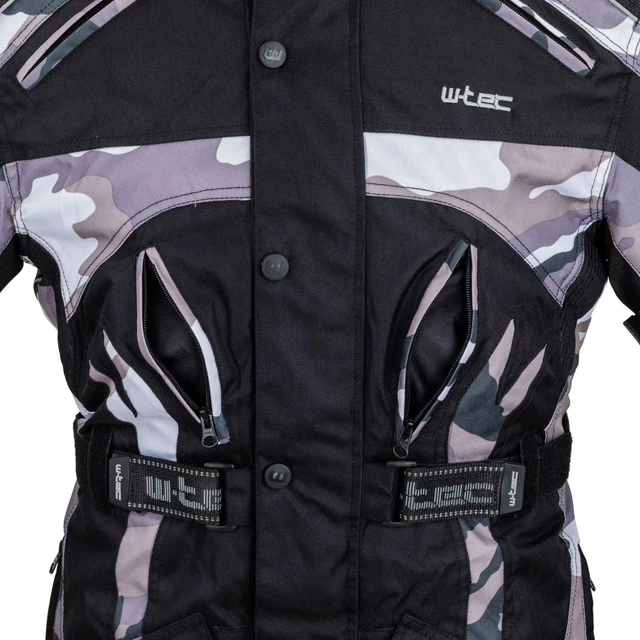 Pánska moto bunda W-TEC Troopa - Black Camo
