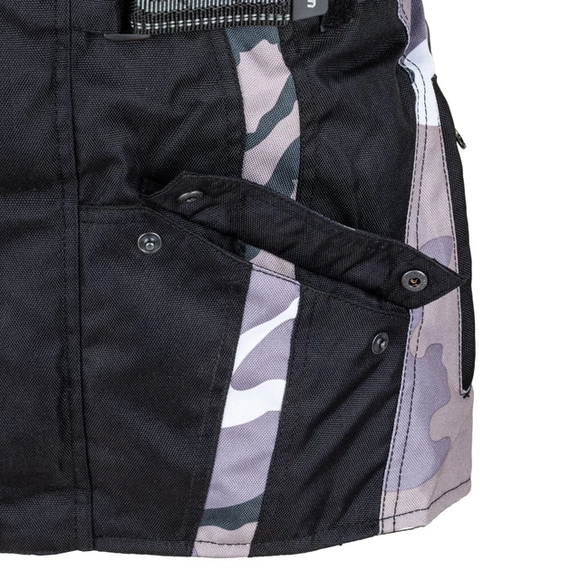 Pánska moto bunda W-TEC Troopa - Black Camo