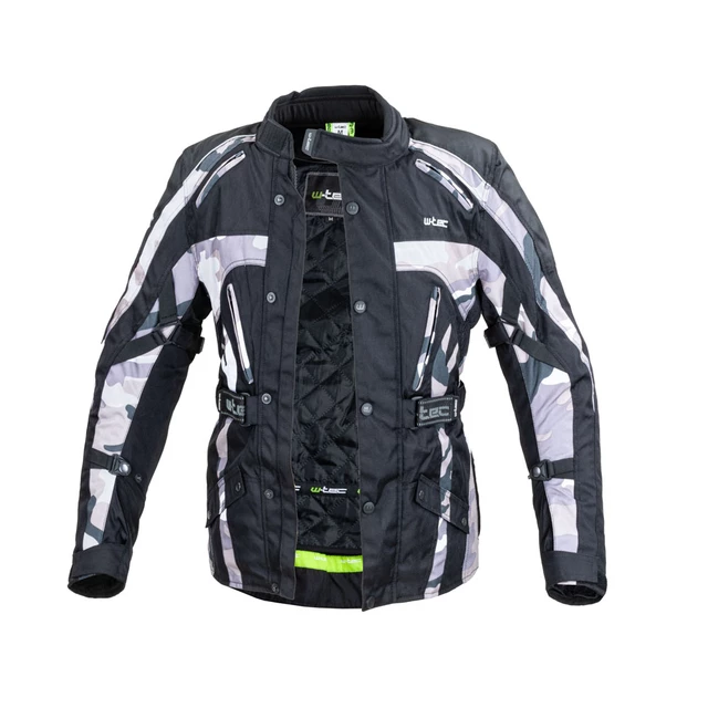 Pánska moto bunda W-TEC Troopa - Black Camo
