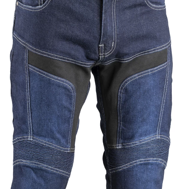 Pánske moto jeansy W-TEC Alfred CE - modrá