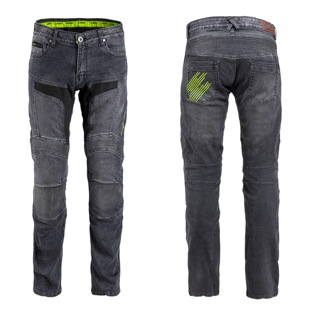Pánske moto jeansy W-TEC Alfred CE - modrá