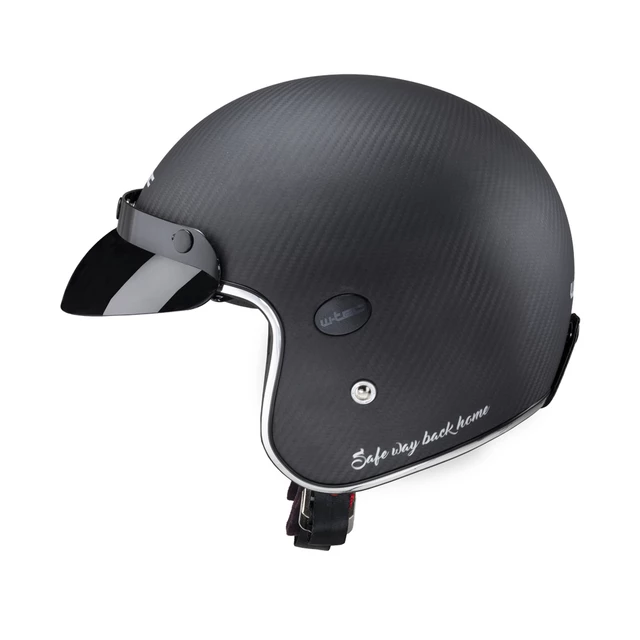 Moto prilba W-TEC Vacabro SWBH - Matt Carbon Pure