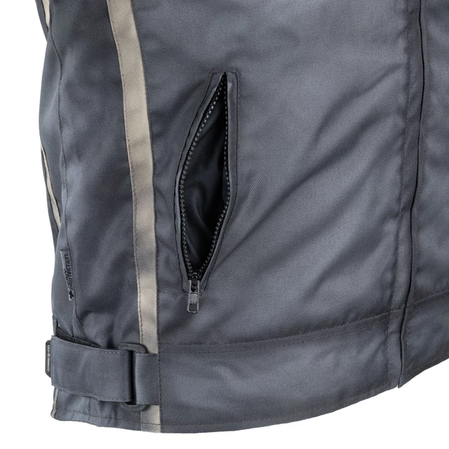 Pánska textilná bunda W-TEC Patriot - 2.akosť - biela