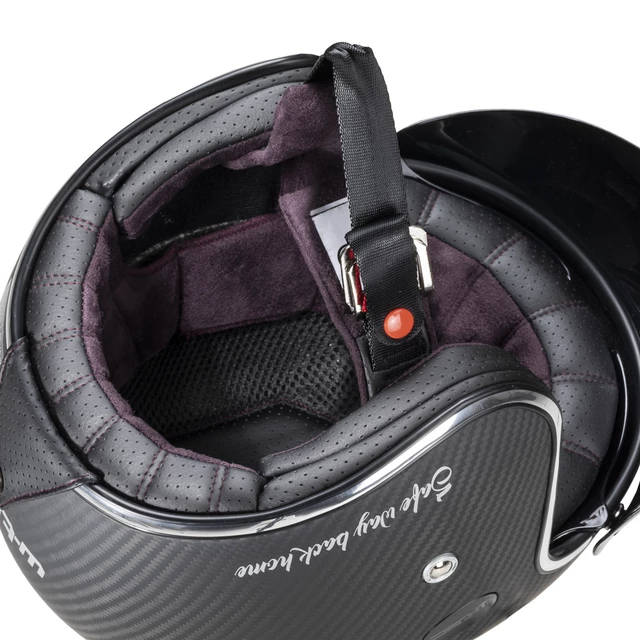 Moto prilba W-TEC Vacabro SWBH - Matt Carbon Pure
