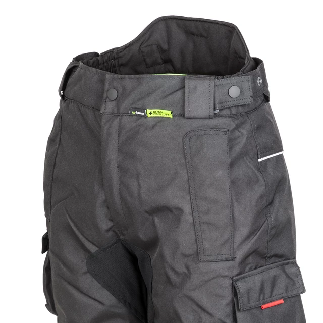 Pánske moto nohavice W-TEC Thollte - Black