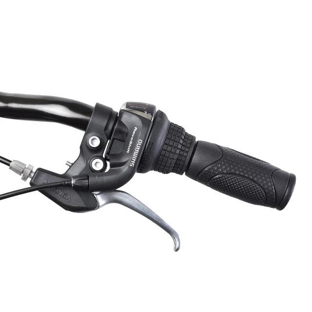 Juniorský celoodpružený bicykel DHS 2445 24" - model 2019 - Black