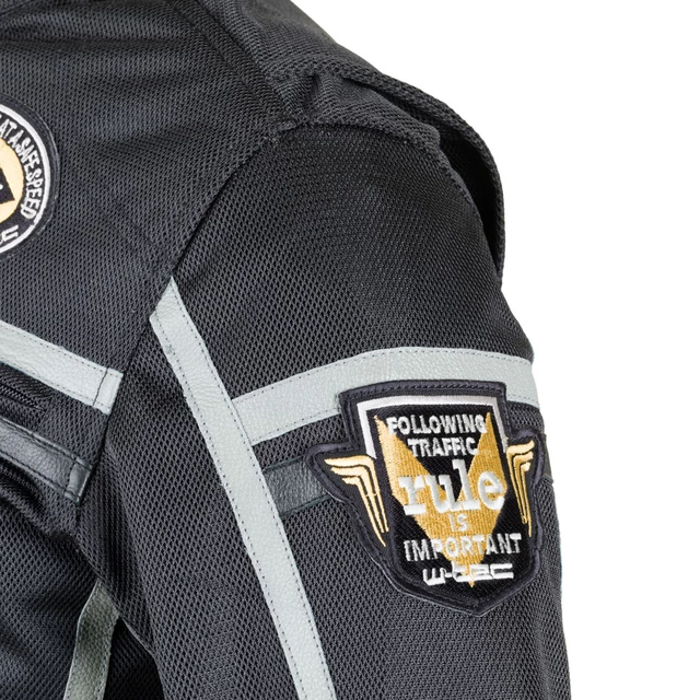 Moto bunda W-TEC Bellvitage Black - čierna