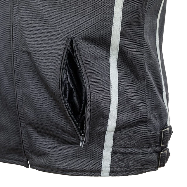 Moto bunda W-TEC Bellvitage Black - čierna