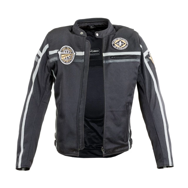 Moto bunda W-TEC Bellvitage Black - čierna