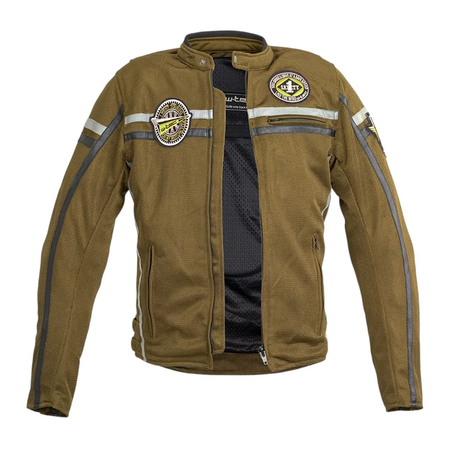 Moto bunda W-TEC Bellvitage Khaki Chameleon - khaki chameleon