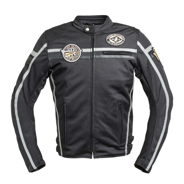 Moto bunda W-TEC Bellvitage Black - čierna - čierna