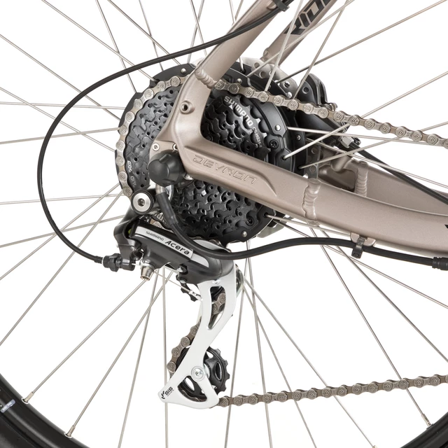 Horský elektrobicykel Devron Riddle M1.7 27,5" - model 2018 - neon
