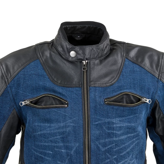 Moto bunda W-TEC Kareko - modrá