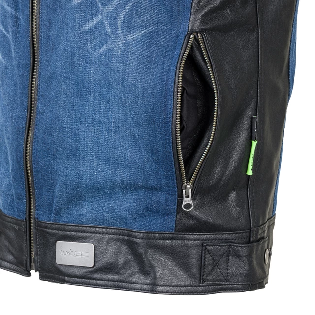 Moto bunda W-TEC Kareko - modrá