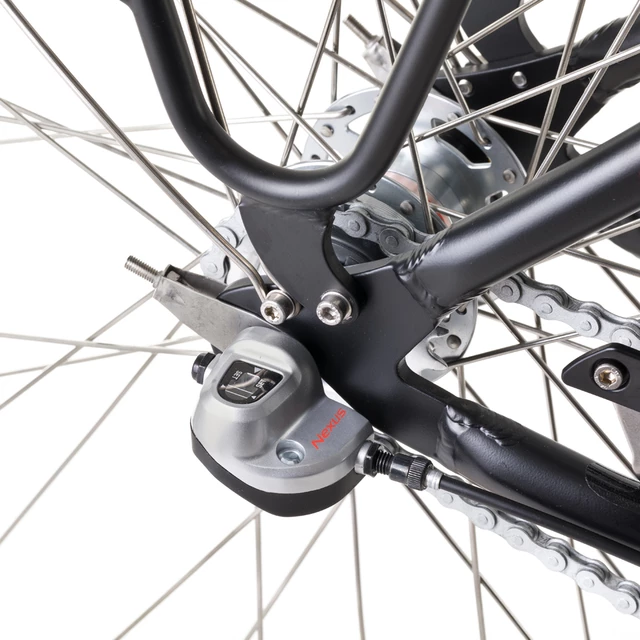 Mestský elektrobicykel Devron 28124A 28" 4.0 - Black