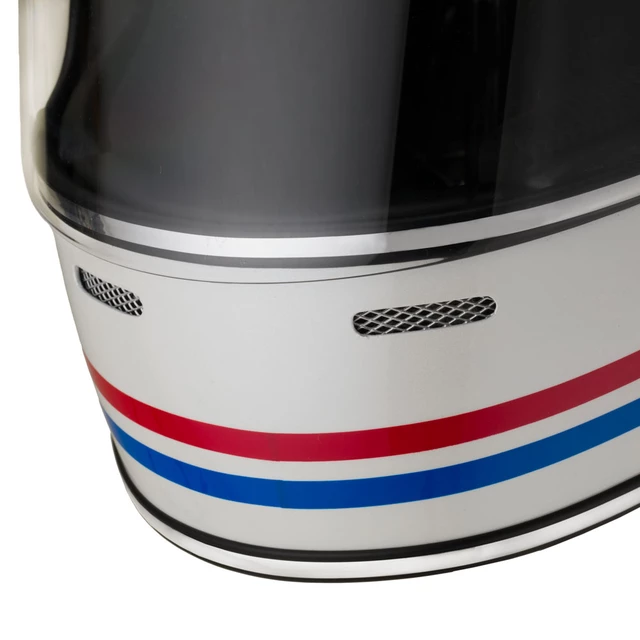 Moto prilba W-TEC Cruder Delacro - modro-bielo-červená
