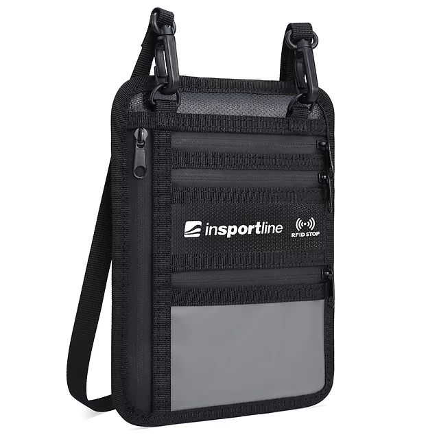 Cestovná peňaženka na doklady inSPORTline Tahopa 14,5x19,5 cm s RFID ochranou