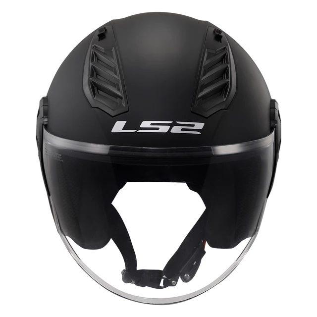 Moto prilba LS2 OF616 Airflow II Solid Matt Black